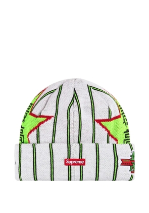 Supreme x New Era star-print beanie hat - White