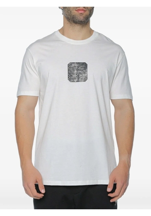 Armani Exchange logo-print T-shirt - White