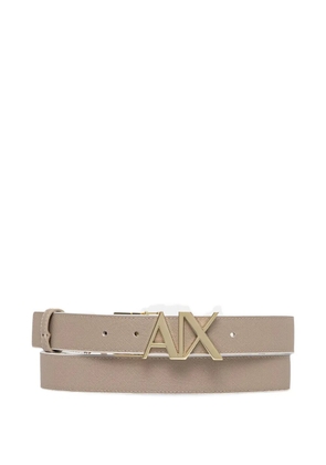 Armani Exchange reversible belt - Neutrals