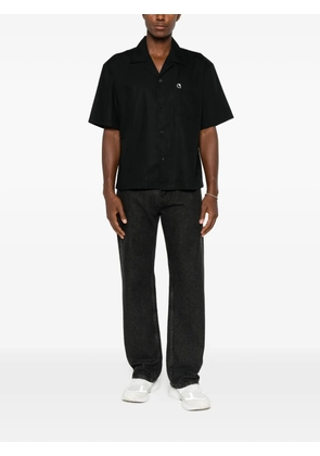 Carhartt WIP Kendry logo-embroidered short-sleeve cotton shirt - Black