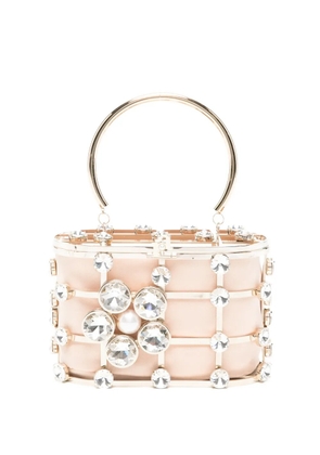 Rosantica mini Holli Matera crystal-embellished tote bag - Gold
