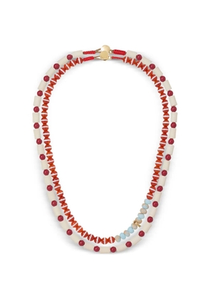 Roxanne Assoulin beaded layered necklace(set of 2)