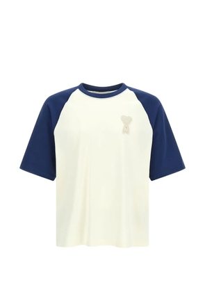 AMI Paris Ami de Coeur raglan-sleeve T-shirt - Neutrals