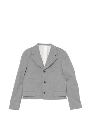 Comme des Garçons Homme Plus cropped blazer - Grey