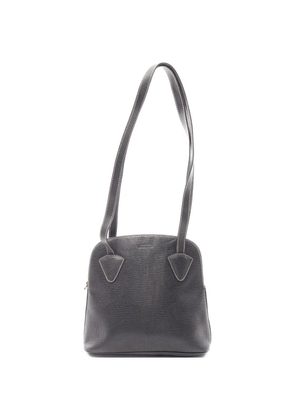 Loewe Pre-Owned 2000s textured leather crossbody bag - Black