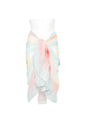 MC2 Saint Barth graphic-print sarong - Blue