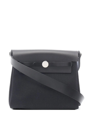 Hermès Pre-Owned 2025 mini Herbag Zip shoulder bag - Black
