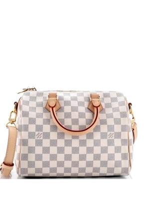 Louis Vuitton Pre-Owned Speedy Bandouliere Bag Damier 25 satchel - White