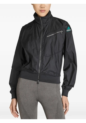 adidas Equipment logo-patch track jacket - Black