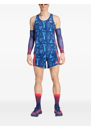 adidas Adizero Labrum gel pocket shorts - Blue
