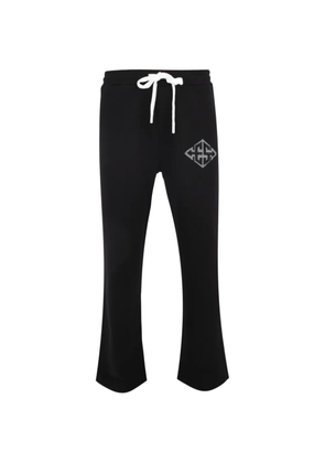Exit Society XXX logo-print drawstring track pants - Black