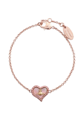 Vivienne Westwood Pre-Owned Petra heart bracelet - Pink