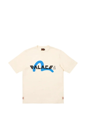 Palace x Evisu logo-print T-shirt - White