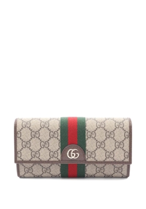 Gucci Pre-Owned Ophidia GG Supreme wallet - Neutrals
