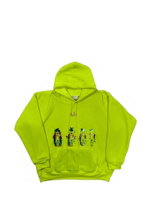 Advisory Board Crystals graphic-print hoodie - Green