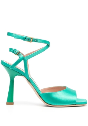 Alberta Ferretti 105mm ankle-strap sandals - Green