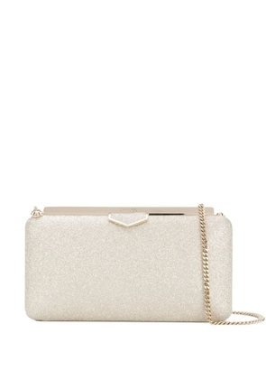 Jimmy Choo Ellipse clutch bag - Metallic