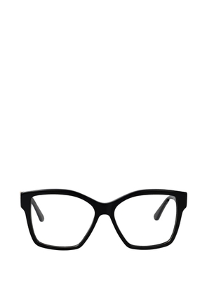 Karl Lagerfeld logo-plaque square-frame glasses - Black