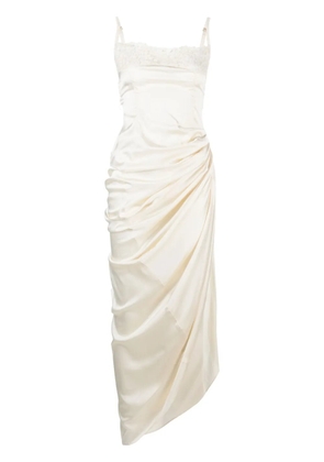 Jacquemus La Saudade Longue Brodée maxi dress - White
