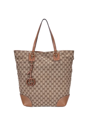 Gucci Pre-Owned GG Monogram Charm tote bag - Neutrals