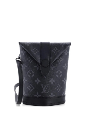 Louis Vuitton Pre-Owned Envelope Pouch Monogram Eclipse Canvas shoulder bag - Black
