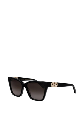 Ferragamo Eyewear Gancini cat-eye sunglasses - Black