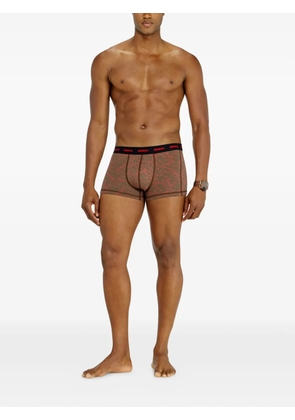 Diesel logo-waistband boxer briefs (pack of three) - Black