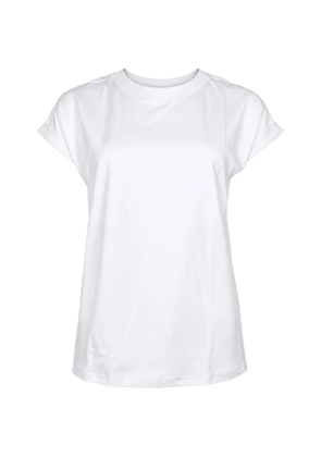 Eleventy rolled-sleeve crew-neck T-shirt - White