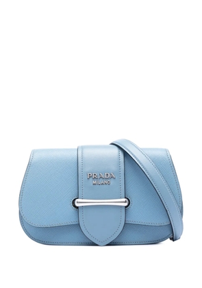 Prada Pre-Owned 2013-2026 Mini Saffiano Sidonie crossbody bag - Blue