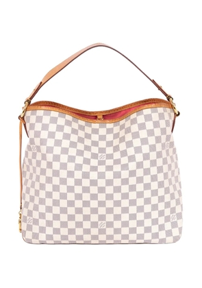 Louis Vuitton Pre-Owned Damier Azur Delightful MM tote bag - White