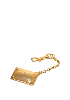 Louis Vuitton Pre-Owned 2000-2026 Gold Plated Inventeur and Bag Charm key chain