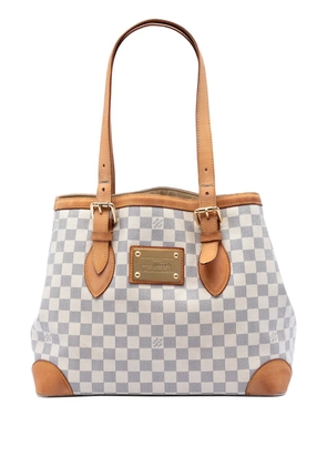 Louis Vuitton Pre-Owned 2007-2014 Damier Azur Hampstead MM tote bag - White