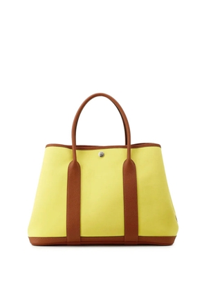 Hermès Pre-Owned 2022 Toile and Negonda Garden Party 36 tote bag - Brown
