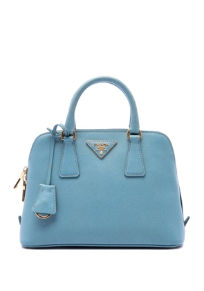 Prada Pre-Owned 2013-2026 Small Saffiano Lux Promenade satchel - Blue