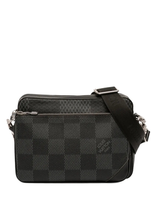 Louis Vuitton Pre-Owned 2020-2026 Damier Graphite 3D Trio Messenger Bag crossbody bag - Black