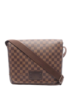 Louis Vuitton Pre-Owned 2010 Damier Ebene Brooklyn MM crossbody bag - Brown