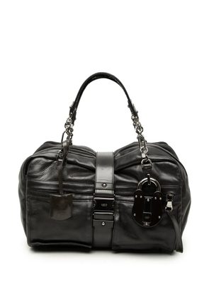 Loewe Pre-Owned 2008 Leather Laura 33 handbag - Black