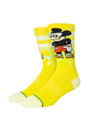Stance 'Mickey Mouse' crew socks - Yellow