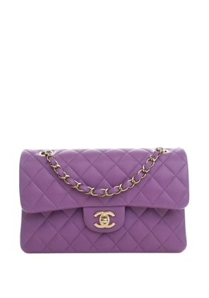 CHANEL Pre-Owned 2021-2026 Small Classic Caviar Double Flap shoulder bag - Purple