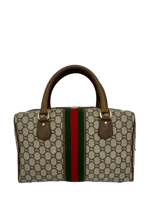 Gucci Pre-Owned 20th Century Coated Canvas boston bag - Brown