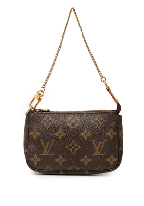 Louis Vuitton Pre-Owned 2009 Monogram Mini Pochette Accessoires handbag - Brown