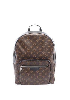 Louis Vuitton Pre-Owned 2017 Monogram Macassar Josh backpack - Brown