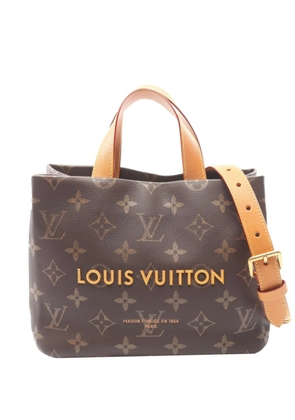 Louis Vuitton Pre-Owned 2021-2026 Monogram Mini Shopper Tote satchel - Brown