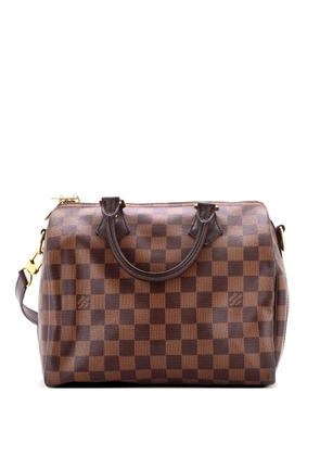 Louis Vuitton Pre-Owned Speedy Bandouliere Bag Damier 25 satchel - Brown