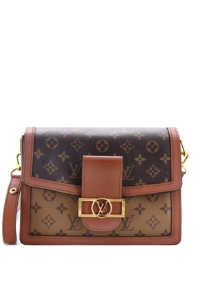 Louis Vuitton Pre-Owned Dauphine Reverse Monogram Canvas MM shoulder bag - Brown