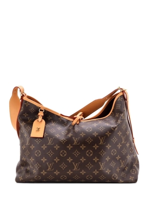 Louis Vuitton Pre-Owned CarryAll Monogram Canvas MM hobo bag - Brown