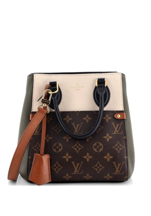 Louis Vuitton Pre-Owned Fold Tote Monogram Canvas and Leather PM satchel - Brown