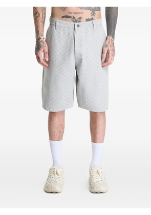 Daily Paper washed monogram shorts - Grey
