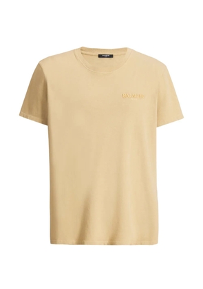 Balmain embroidered Balmain Vintage T-shirt - Neutrals