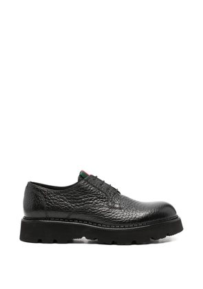 JOHN HARRISON pebbled-effect Derby shoes - Black